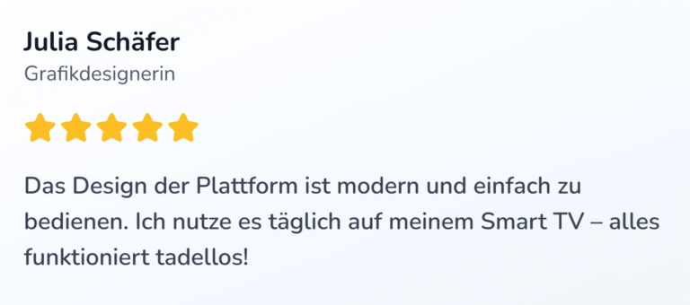 IPTV anbieter testemonial